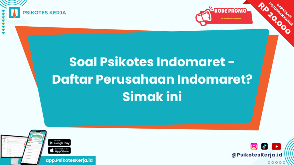 Soal Psikotes Indomaret