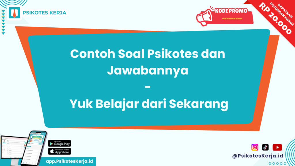 Contoh soal psikotes dan jawabannya