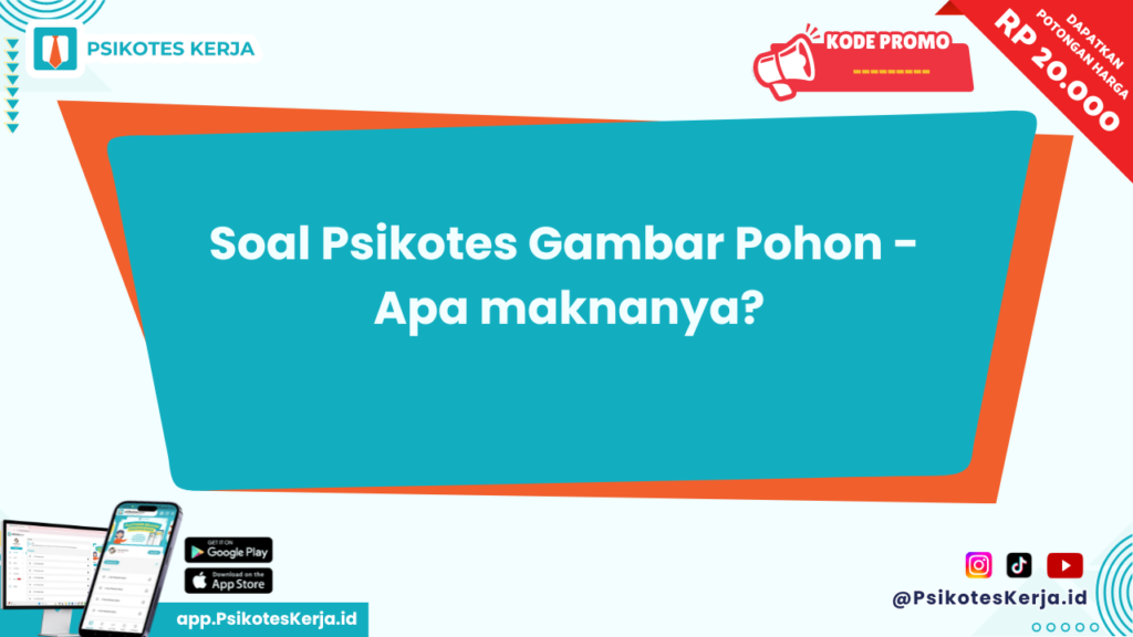 Soal Psikotes Gambar Pohon