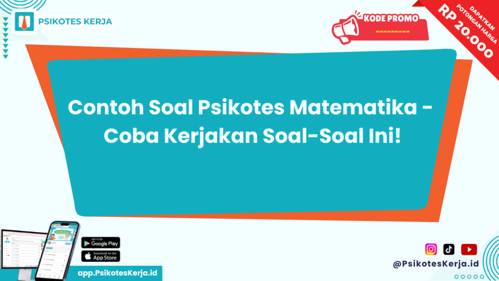 Contoh Soal Psikotes Matematika